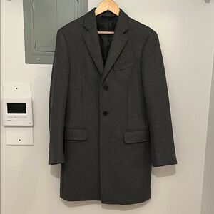 Banana Republic Charcoal Wool Blend Jacket